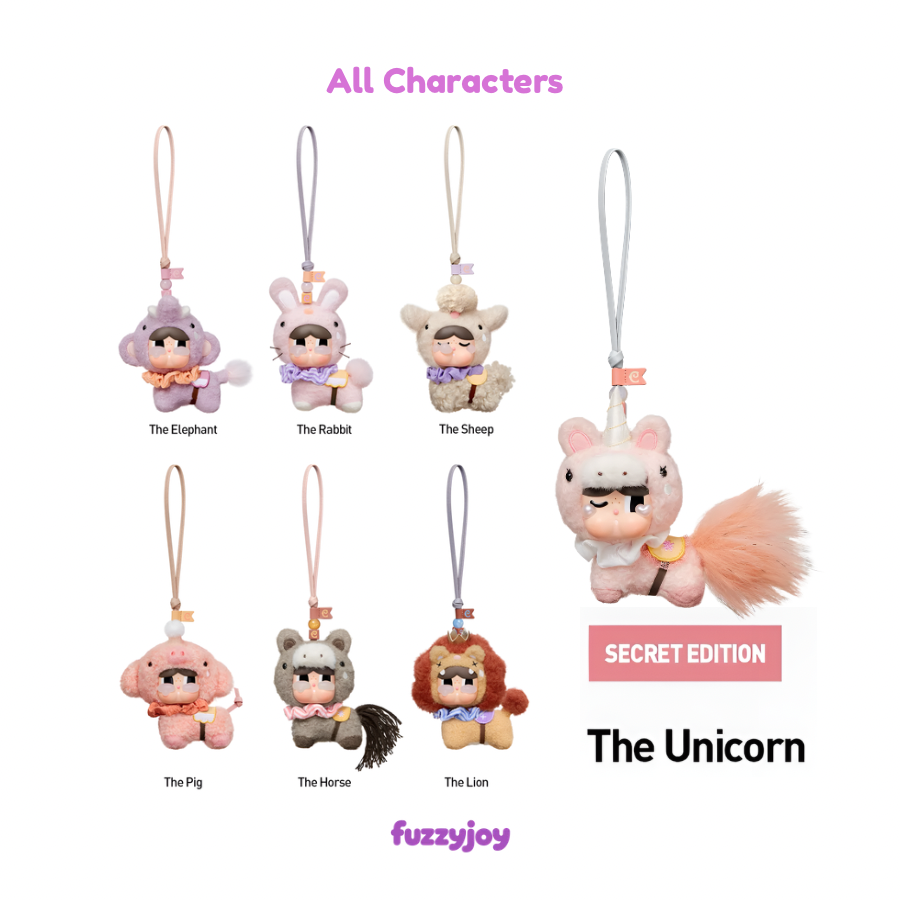 CRYBABY Crying Round n Round Series - Vinyl Plush Pendant