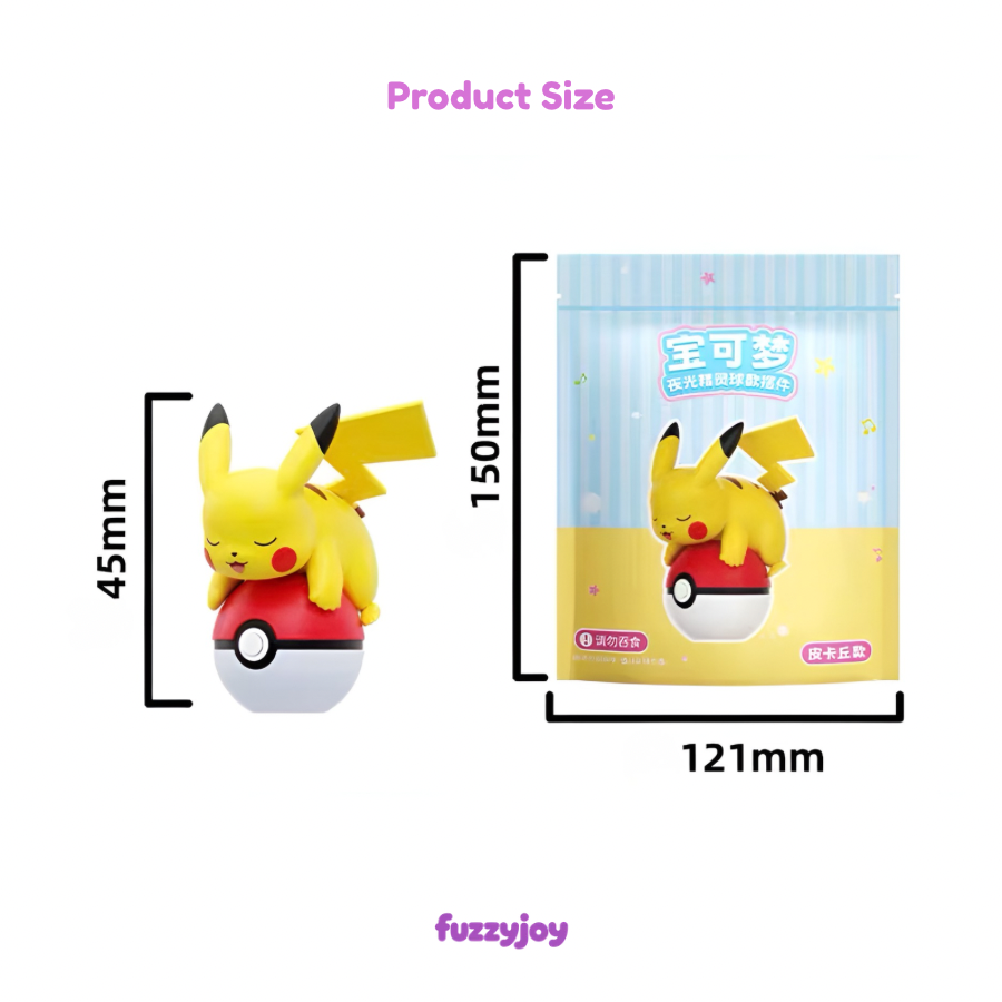 Pokémon Glow-in-the-Dark Poké Ball Figure Blind Box