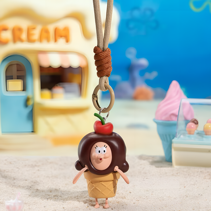 Spongebob Bikini Bottoms Food Party Series Figures Pendant Blind Box