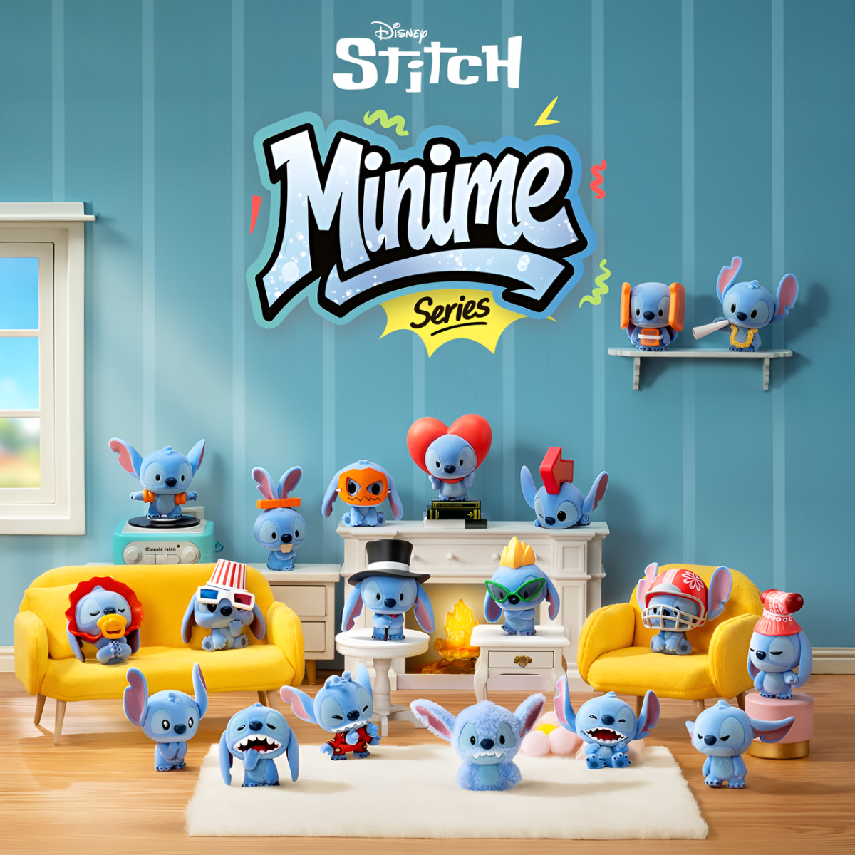 Stitch Minime Series Mini Figures Blind Box