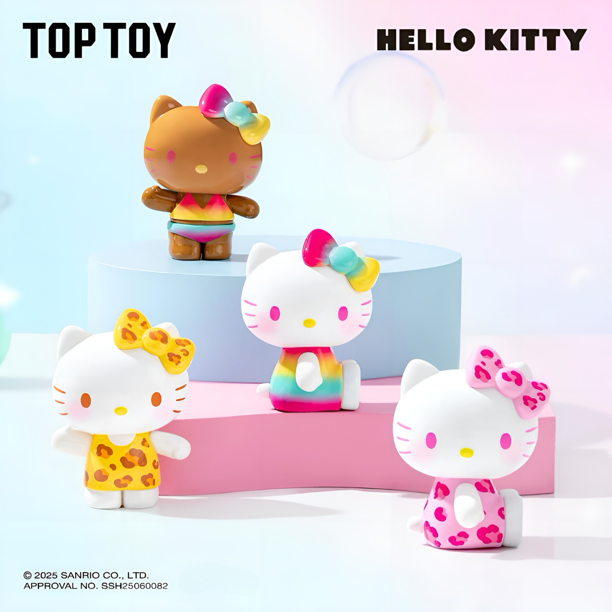 Hello Kitty Summer Rainbow Candy Series Mini Figures Blind Bag