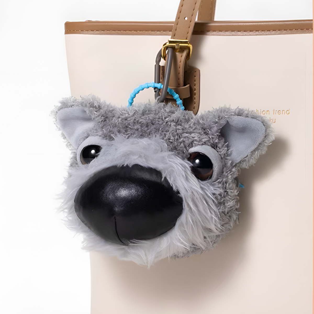 Artist Collection THE DOG Earphone Bag Purse Plush Charm