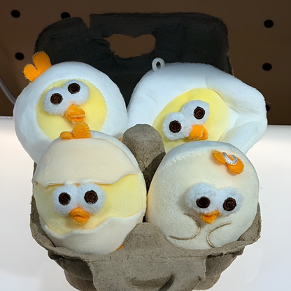 Freelance DunDun Chiken Egg Decorative Plush