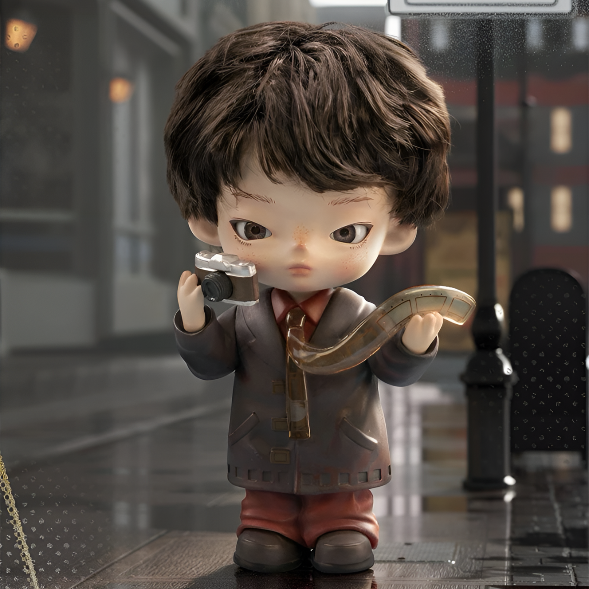 Ukio City Pages Series Figures Blind Box