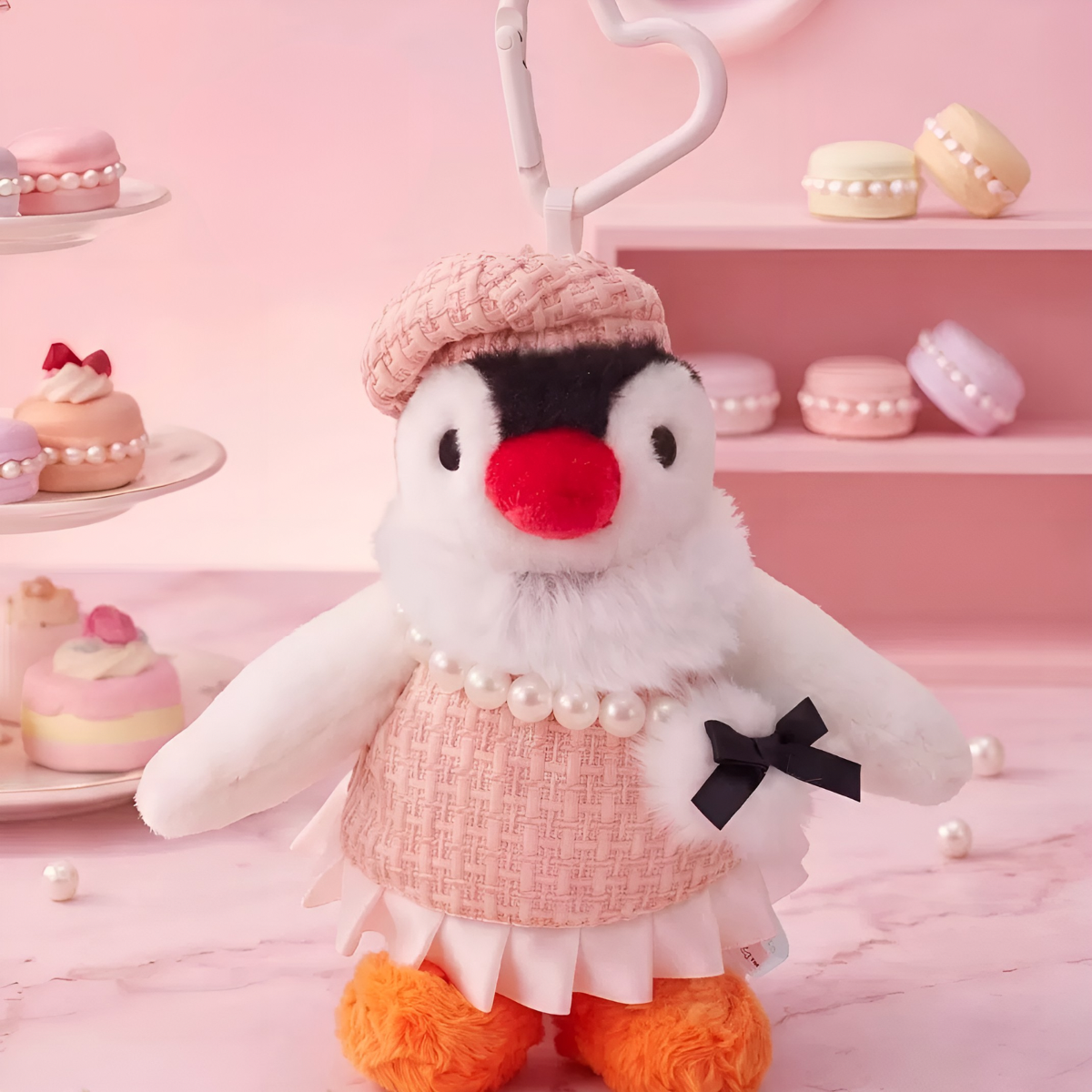 Pinga Sweetness Heart Series Plush Charm