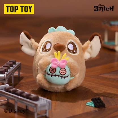 Stitch Chocolate Factory Series Plush Pendant