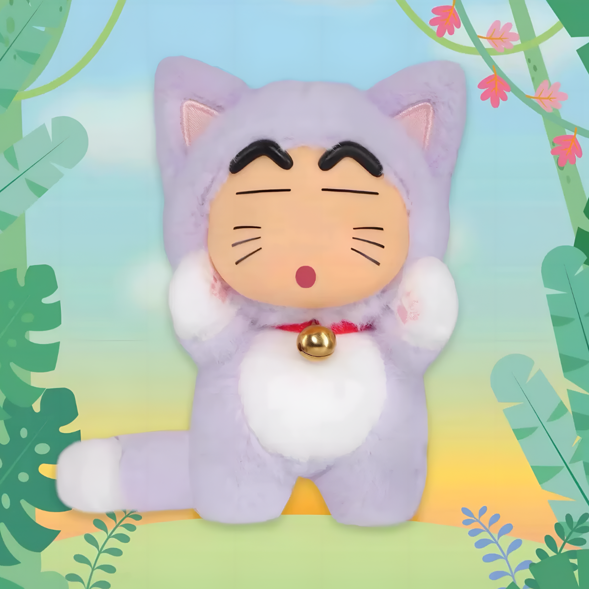 Crayon Shinchan Big Tails Series Vinyl Plush Pendant Blind Box