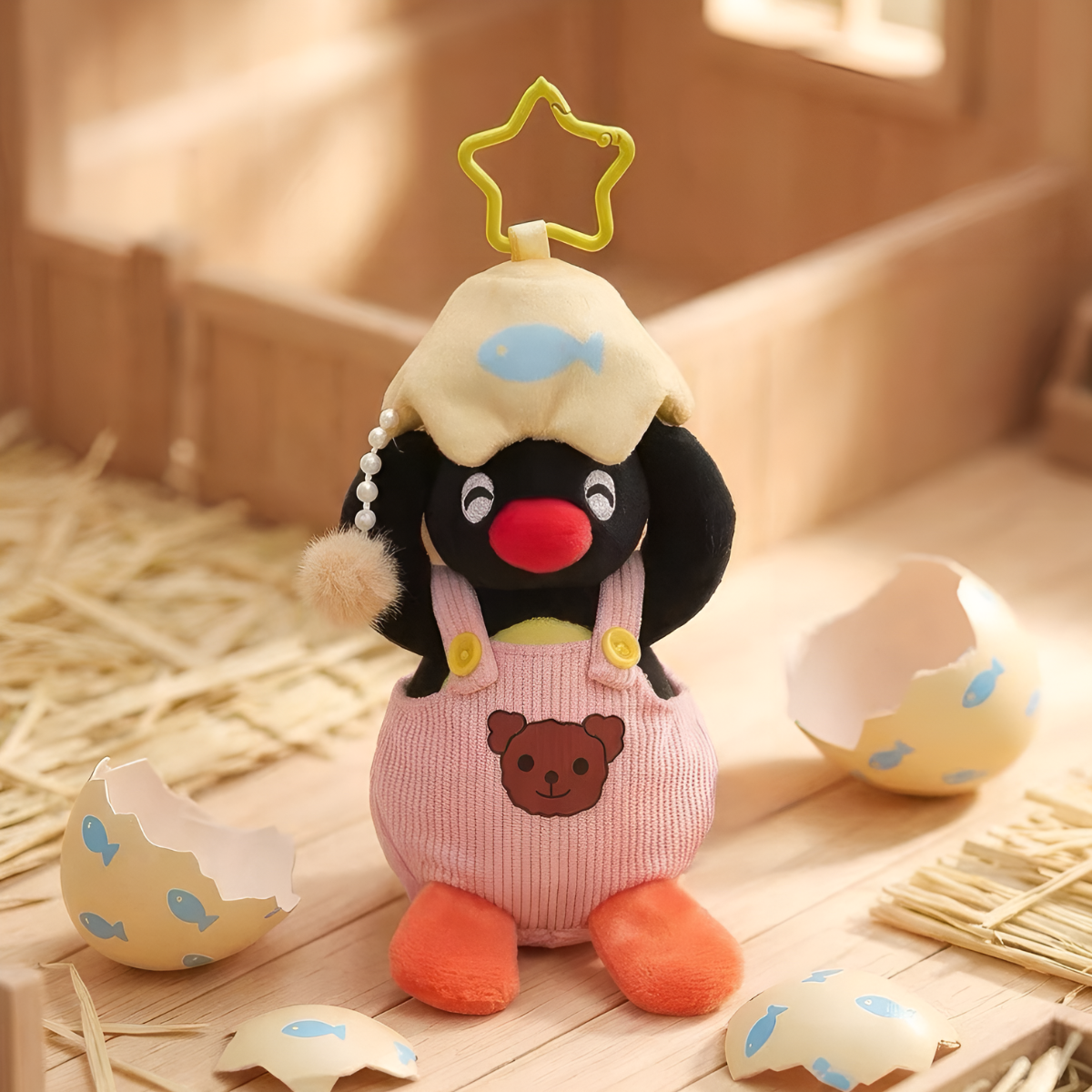 Pingu Childlike Treasure Box Series Plush Pendant Blind Box