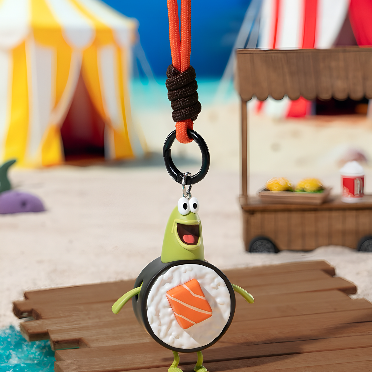 Spongebob Bikini Bottoms Food Party Series Figures Pendant Blind Box