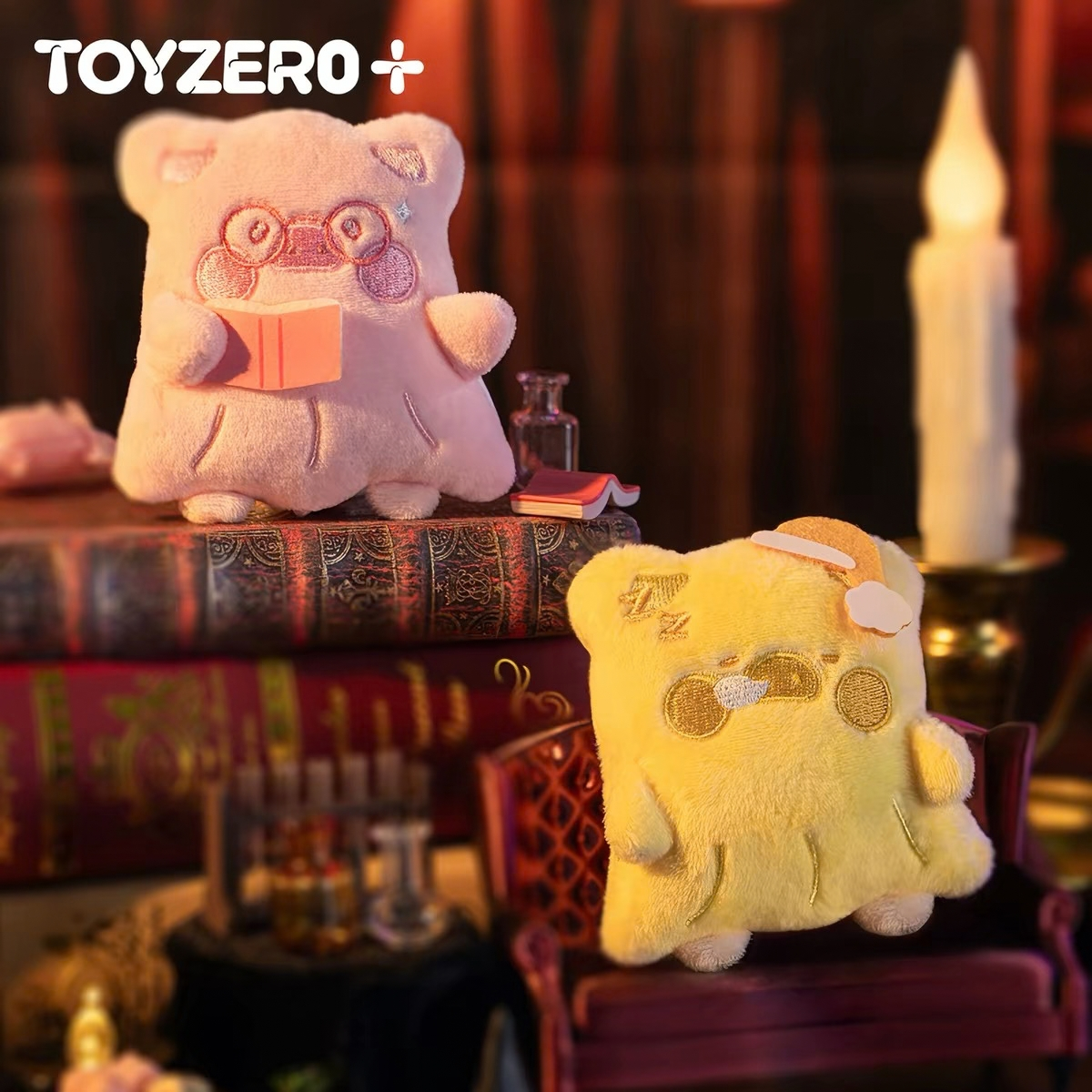 LuLu the Piggy Horror Story Series - Moody Boo Plush Keychain Blind Box