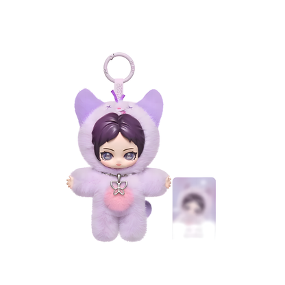 [AU STOCK] aespa Fluffy Club Series Vinyl Plush Doll Pendant
