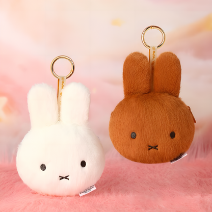 Miffy Plush Coin Purse Keychain Charm