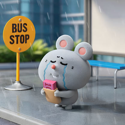 A Day of Corporate Hamster Series Figures Blind Box