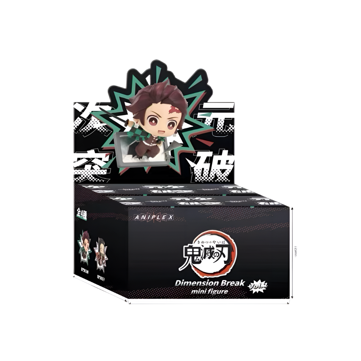 Demon Slayer Dimension Break Series Chibi Figures Blind Box