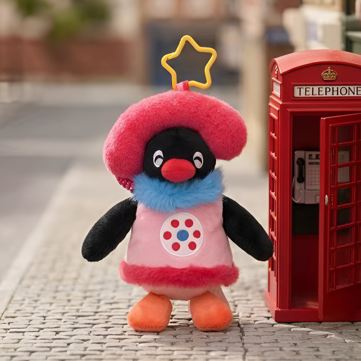 Pingu Childlike Treasure Box Series Plush Pendant Blind Box