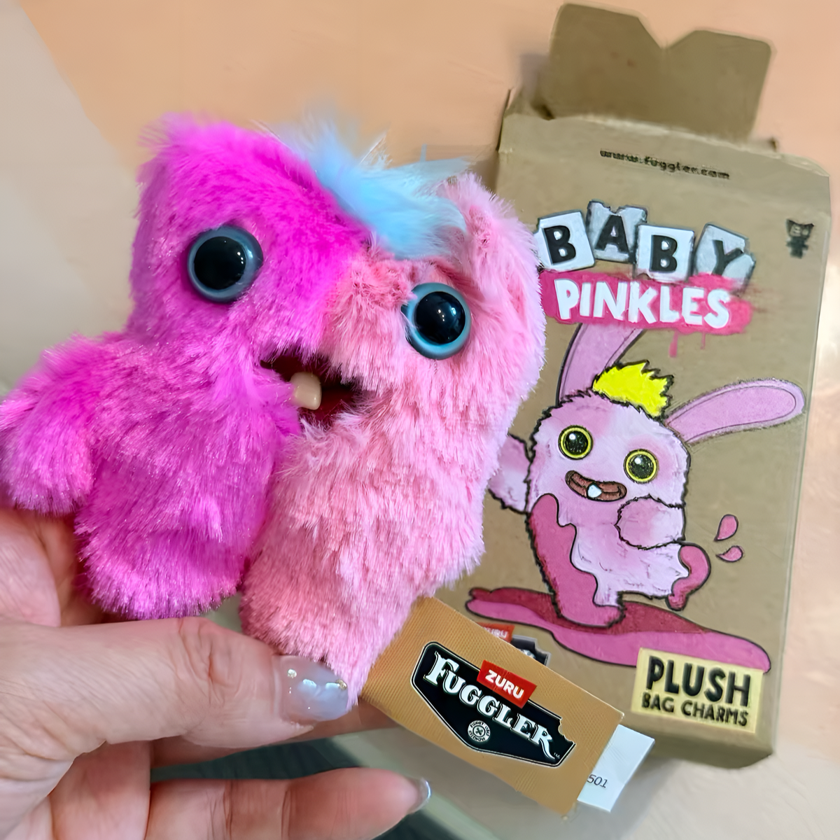 Fuggler Baby Pinkles Plush Bag Charm Blind Box