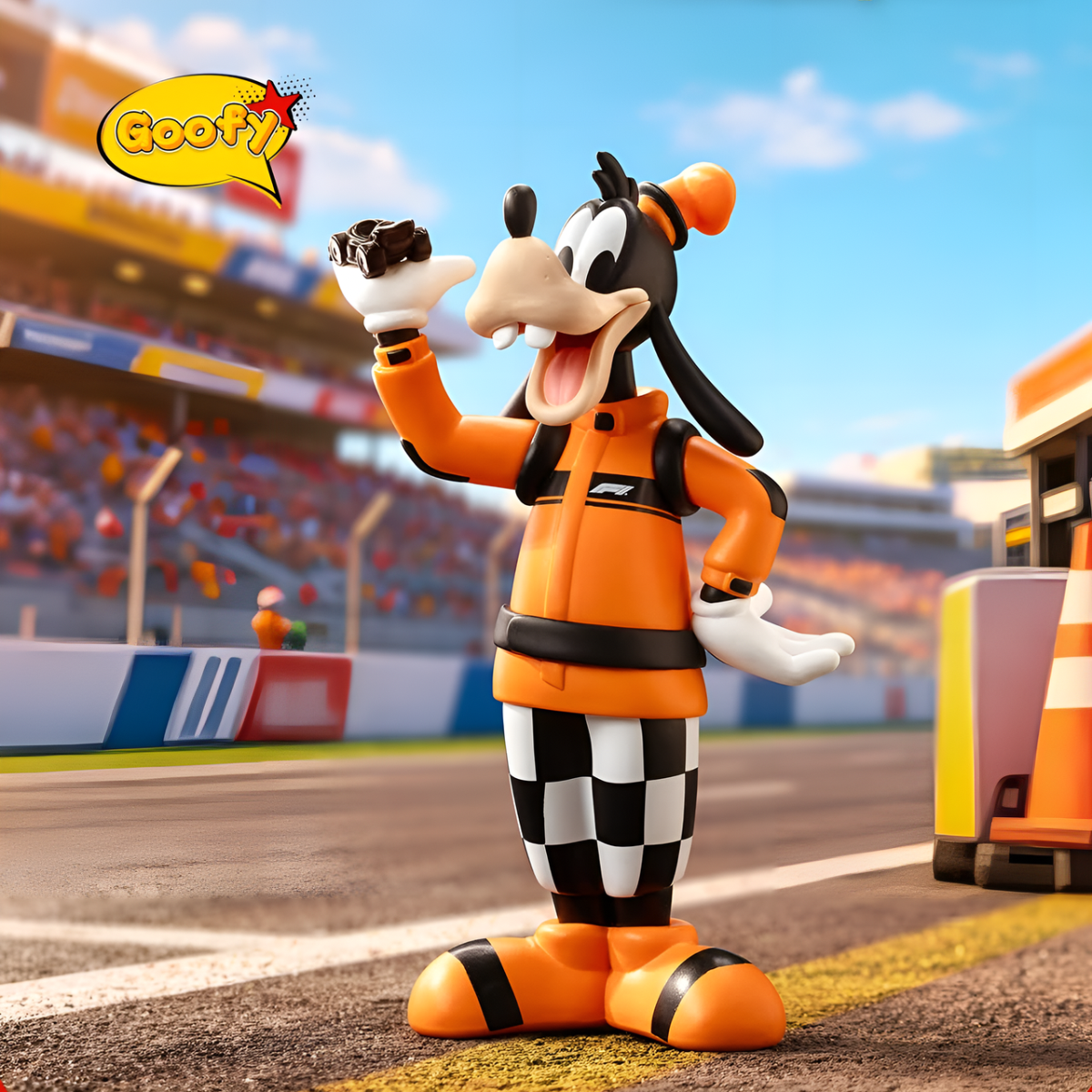 Mickey & Friends F1 Race Day Series Figures Blind Box