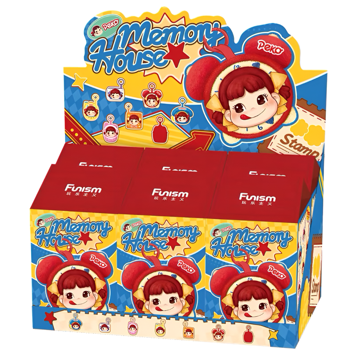Peko Memory House Series Vinyl Plush Pendant Blind Box