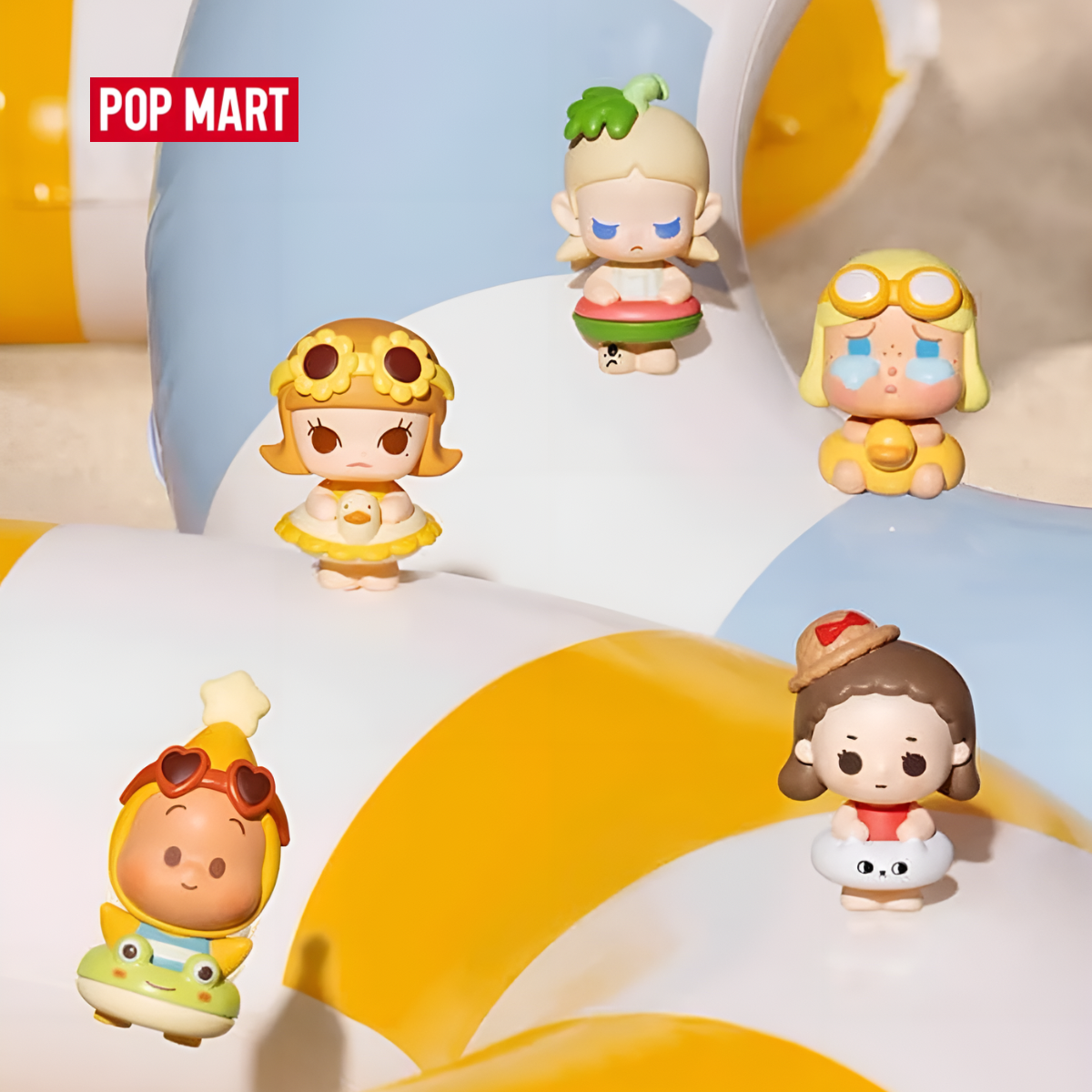POP BEAN Island Vacation Series Figures