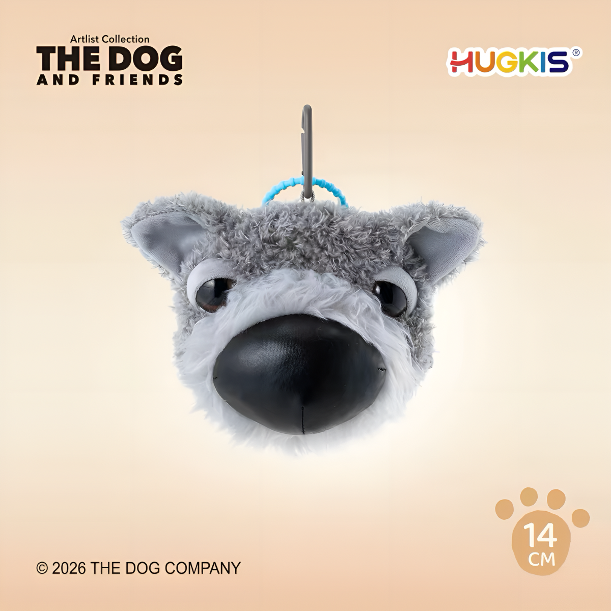 Artist Collection THE DOG Earphone Bag Purse Plush Charm
