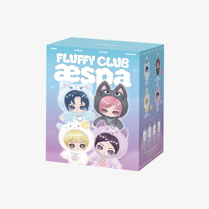 [AU STOCK] aespa Fluffy Club Series Vinyl Plush Doll Pendant