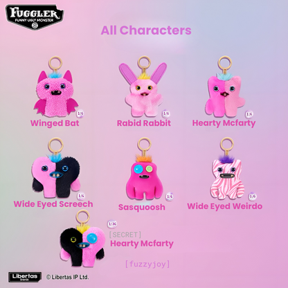 Fuggler Baby Pinkles Plush Bag Charm Blind Box