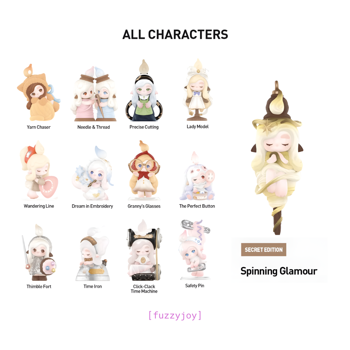 CHAKA Stitch by Stitch Series Figures