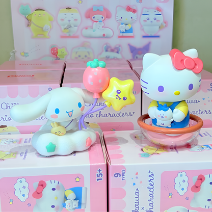 Chiikawa x Sanrio & Characters Series Figures Blind Box