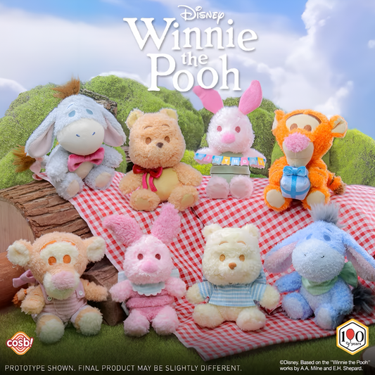Winnie the Pooh Cosbi Plush Keychain Collection (100th Anniversary Edition)