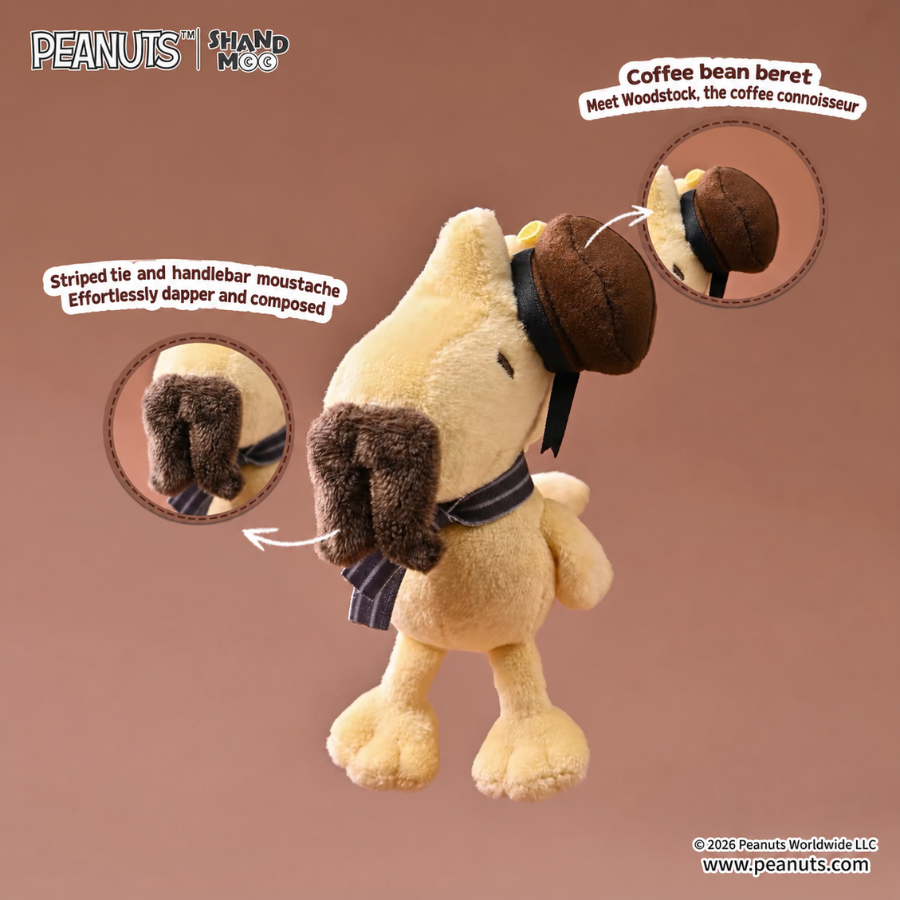 PEANUTS Sweet Daylight Coffee Time Plush Charm