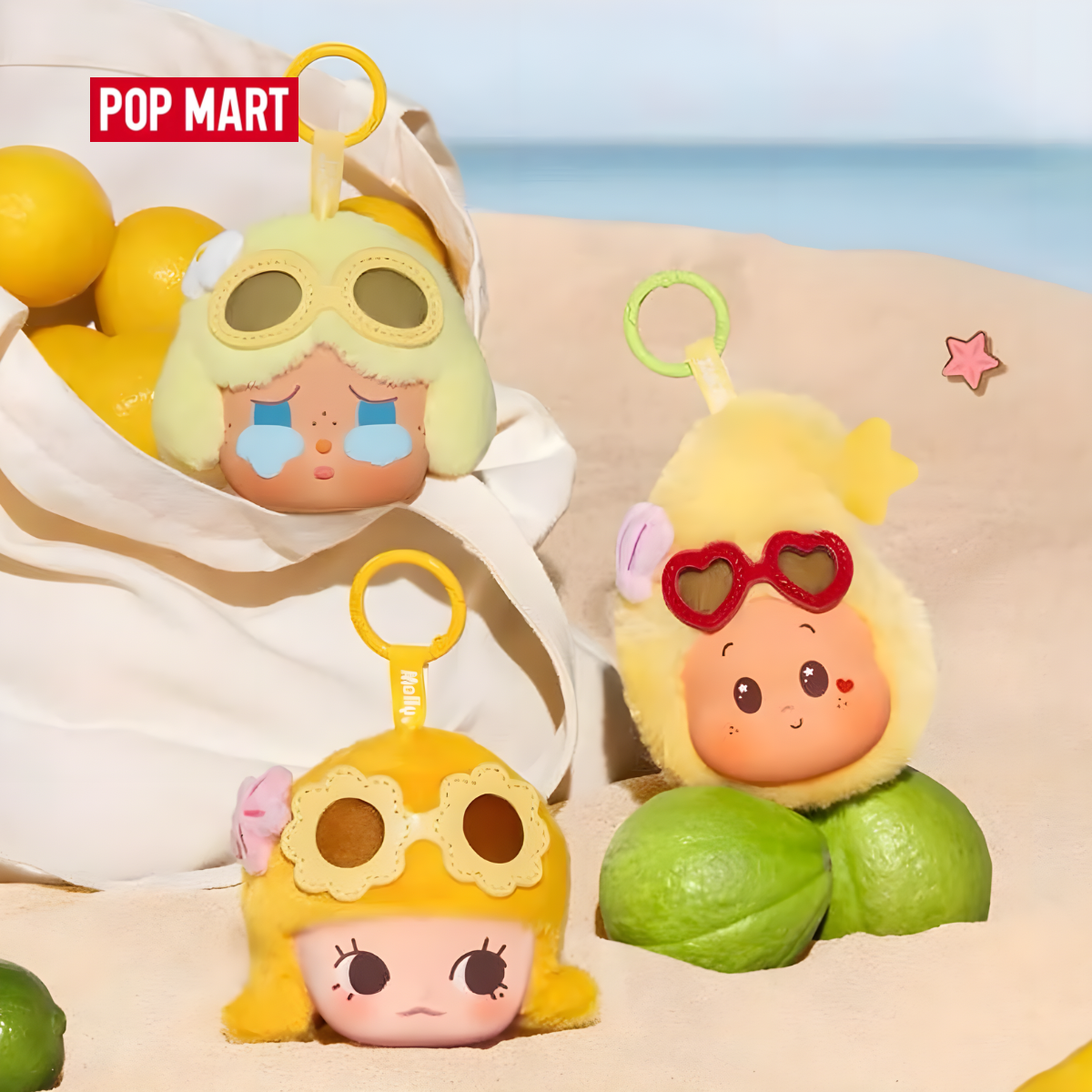 POP BEAN Island Vacation Series Earphone Bag Pendant
