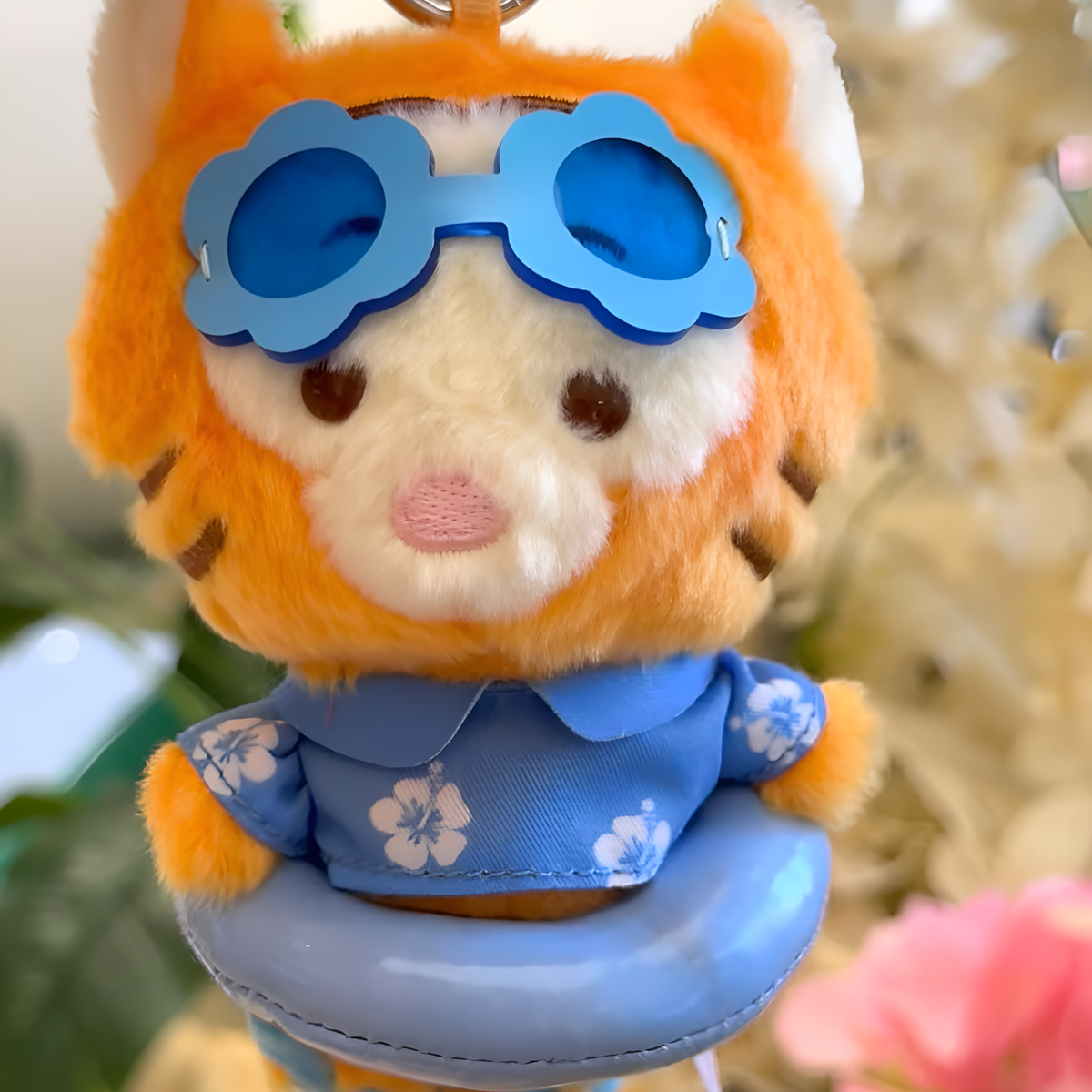 Disney Summer Swim Ring Series Plush Pendant Blind Box