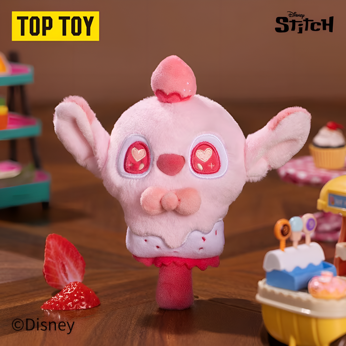 Stitch Chocolate Factory Series Plush Pendant