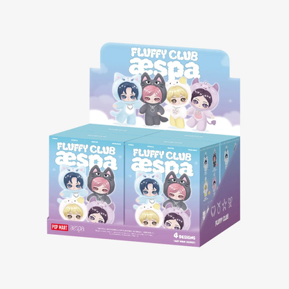 [AU STOCK] aespa Fluffy Club Series Vinyl Plush Doll Pendant