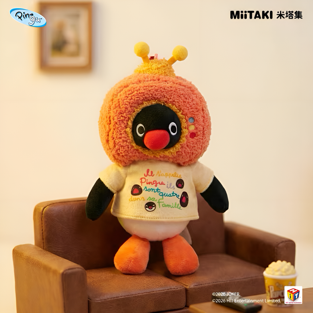 Pingu Childlike Treasure Box Series Plush Pendant Blind Box