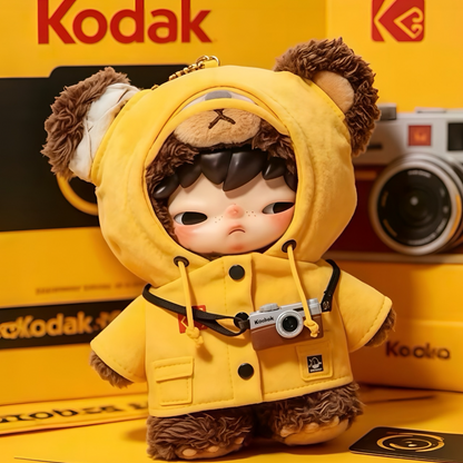 Hirono × Kodak Little Bear Vinyl Plush Pendant
