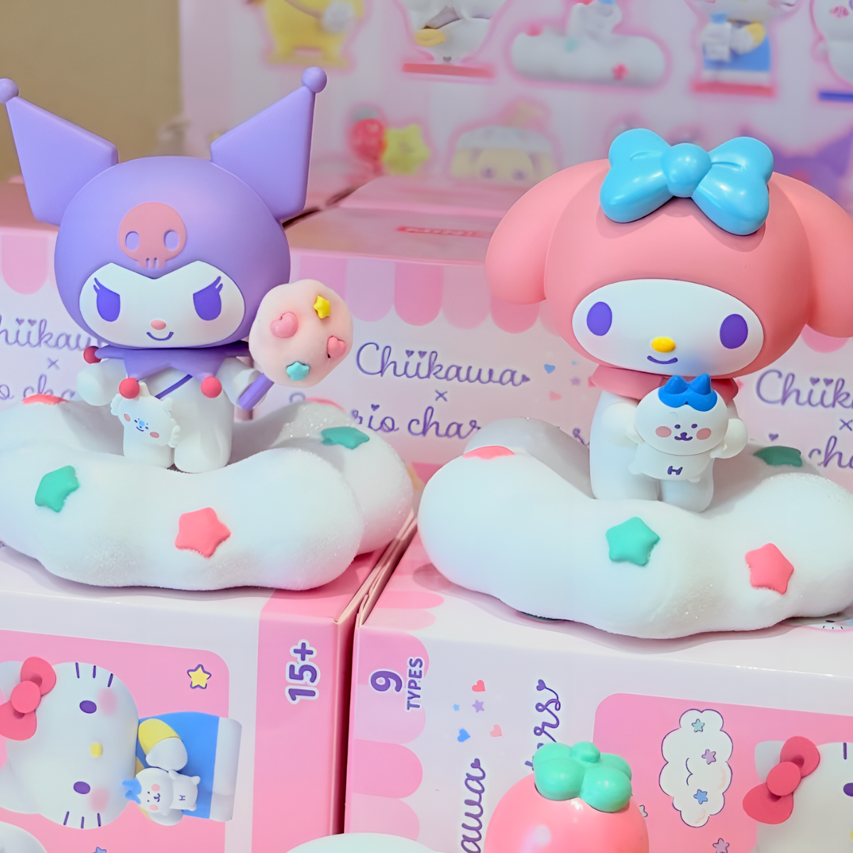 Chiikawa x Sanrio & Characters Series Figures Blind Box