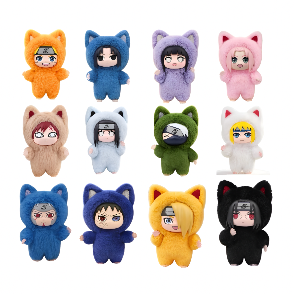[AU STOCK] NARUTO Kitten Land Series Plush Blind Box