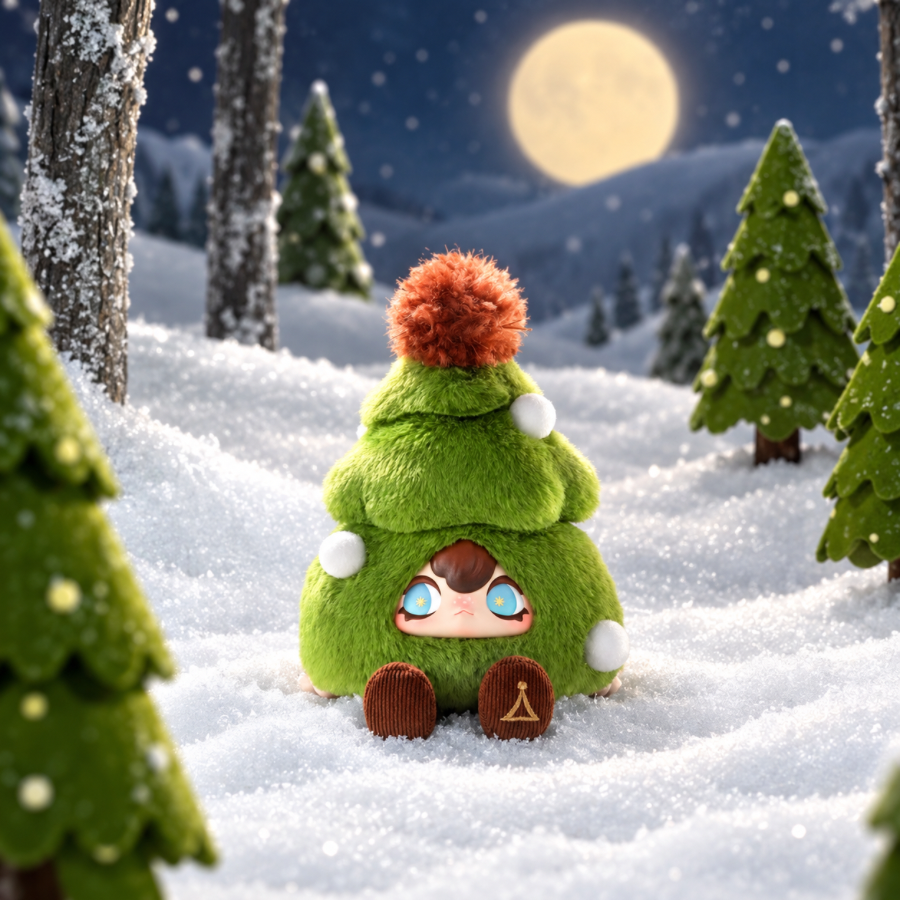 Hatti 1001MOONS The Moonlight Gathering Guide Series Plush Doll Pendant