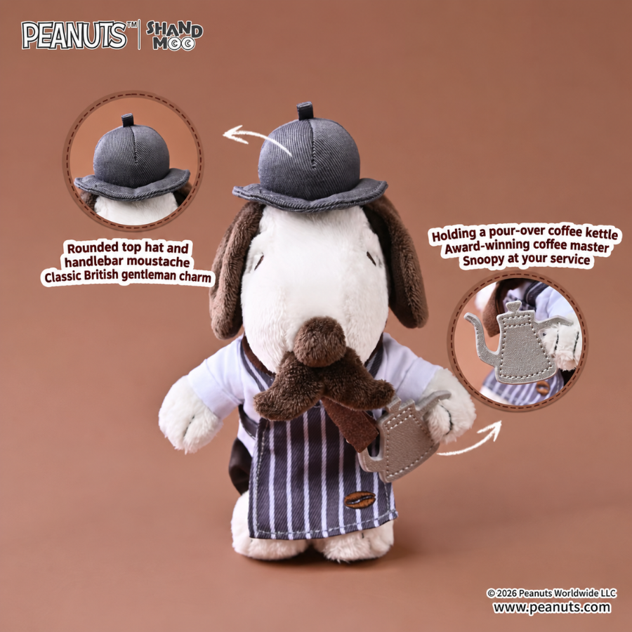 PEANUTS Sweet Daylight Coffee Time Plush Charm