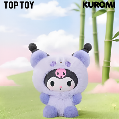 Sanrio Characters Colorful Panda Series Plush Pendant Blind Box
