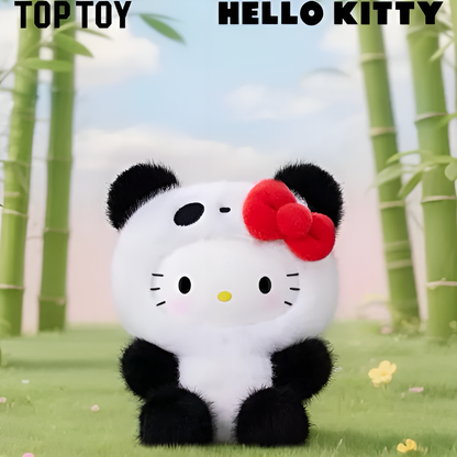 Sanrio Characters Colorful Panda Series Plush Pendant Blind Box