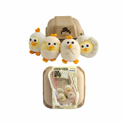 Freelance DunDun Chiken Egg Decorative Plush