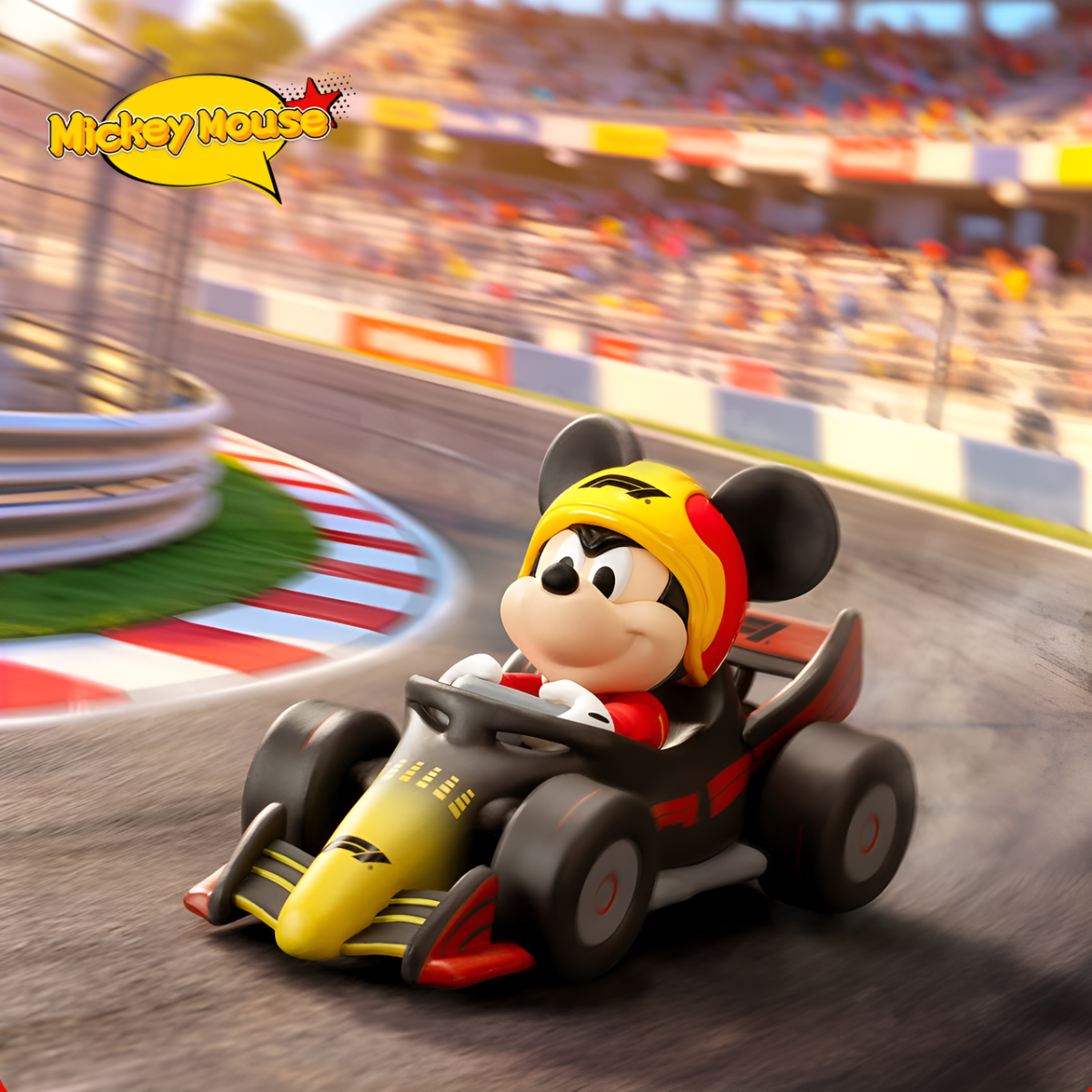 Mickey & Friends F1 Race Day Series Figures Blind Box