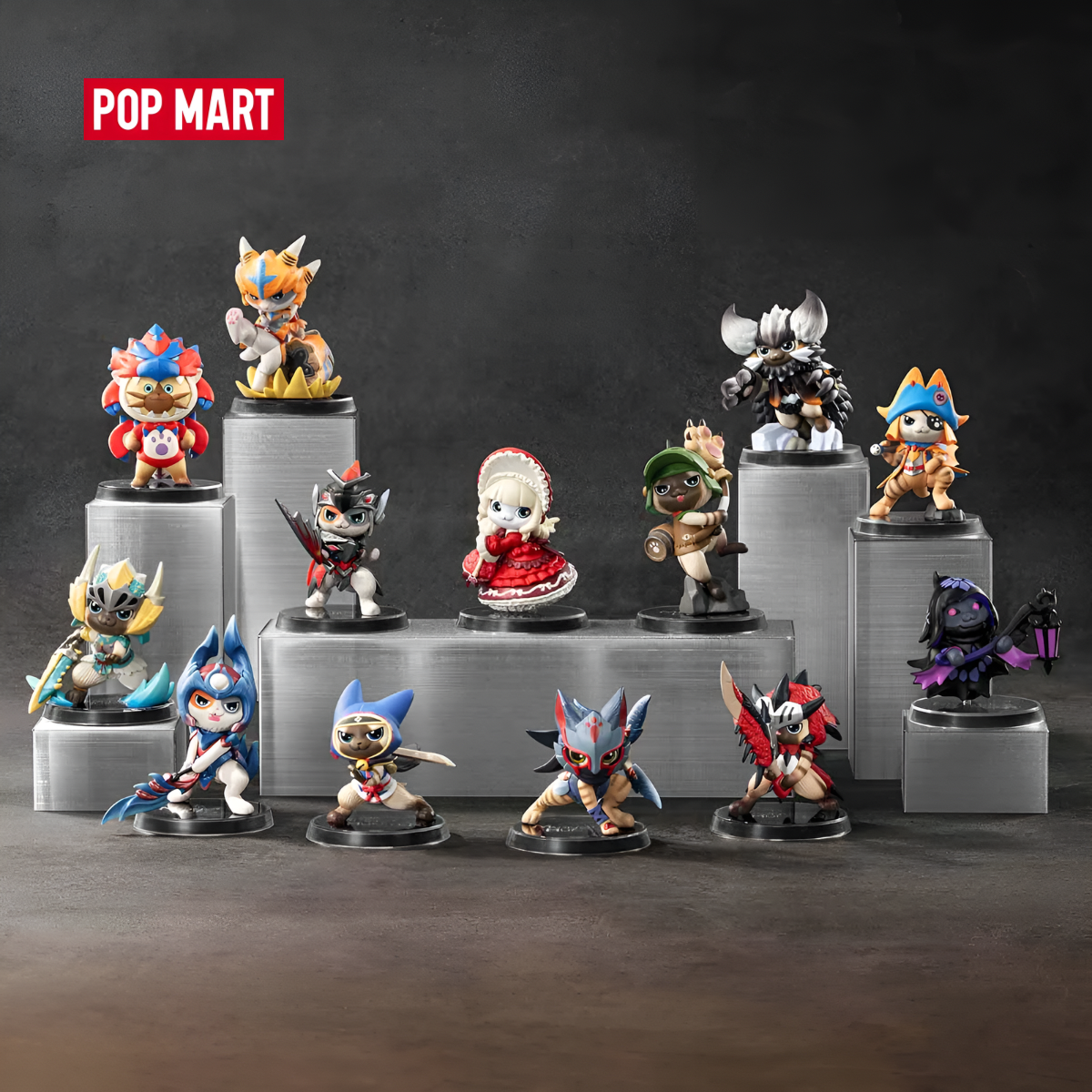 Monster Hunter Palico Series Figures