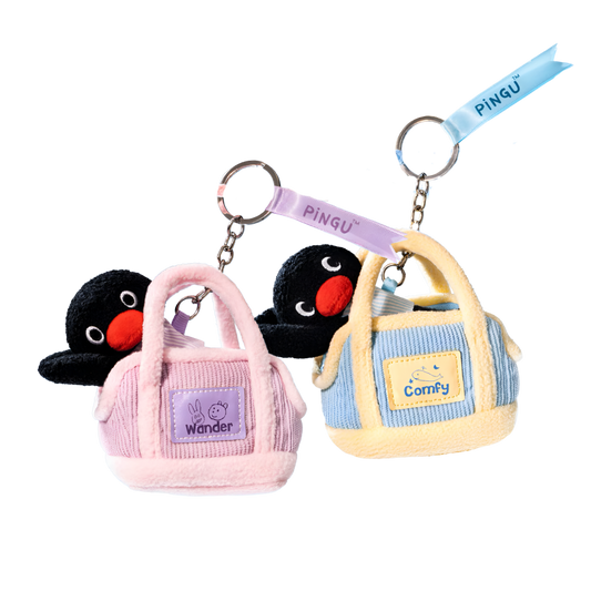 Pingu Big Eater Series Plush Pendant