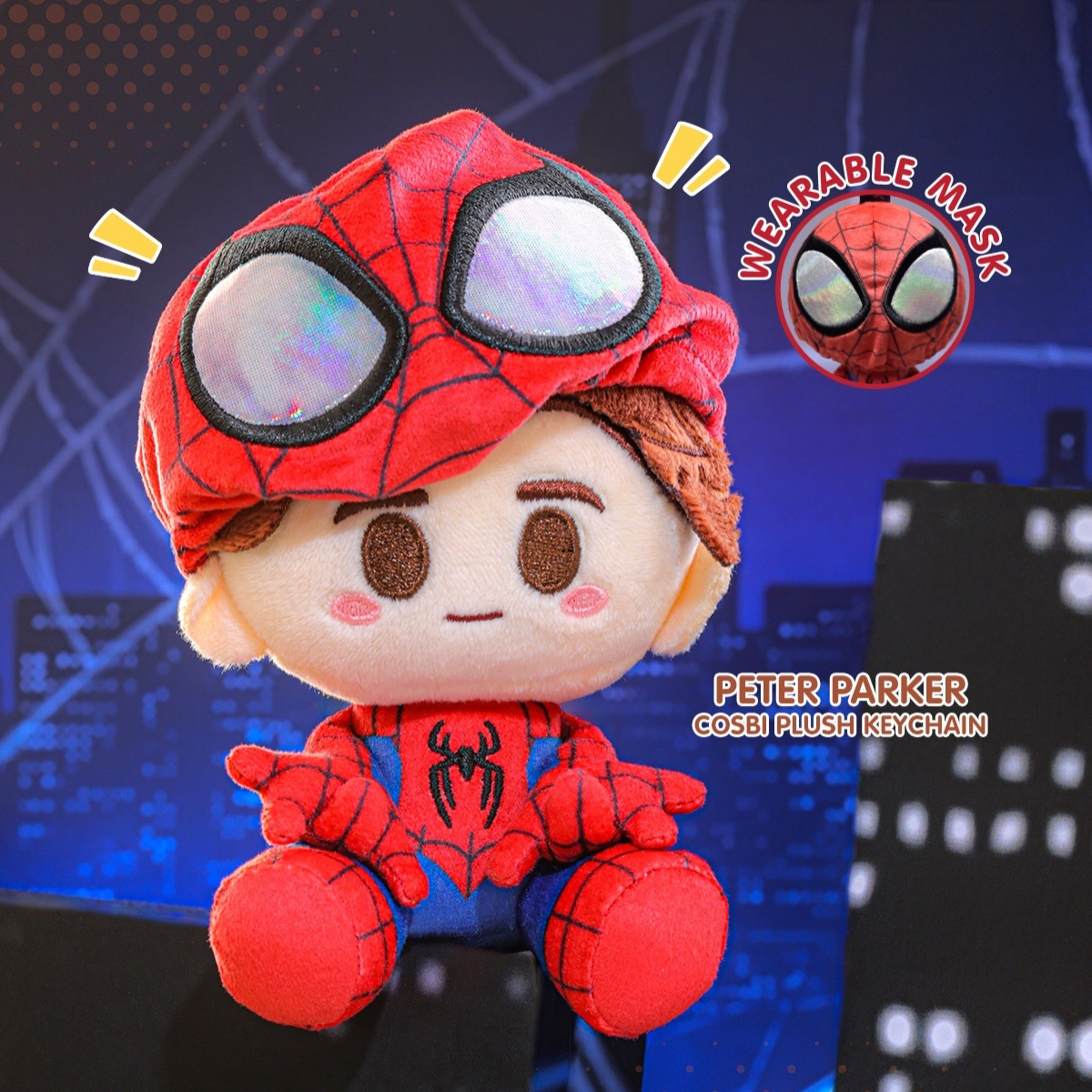 Spider-Man Brand New Day Cosbi Plush Keychain Collection