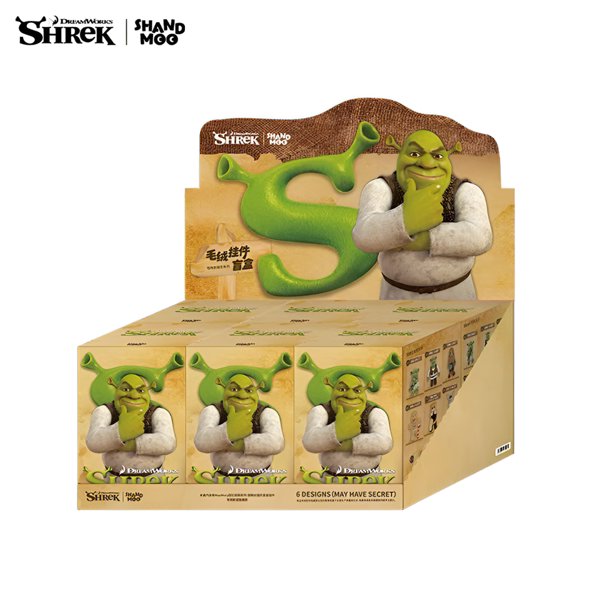 Moomory Series Shrek Mini Plush Blind Box