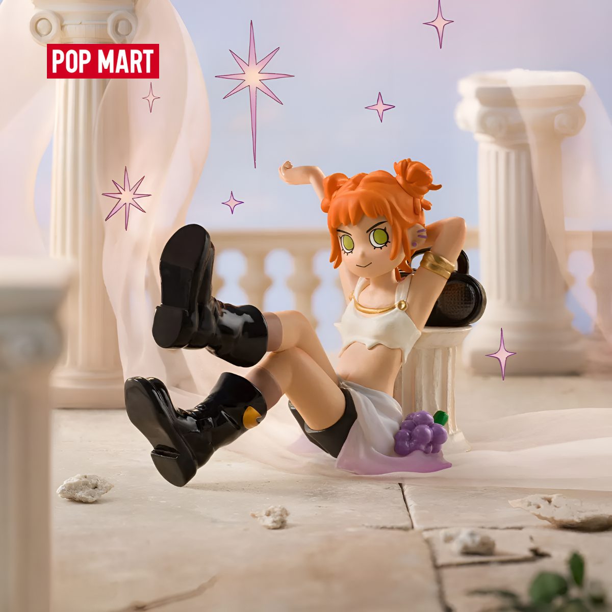 Peach Riot Carry the Music Series Block Pendant