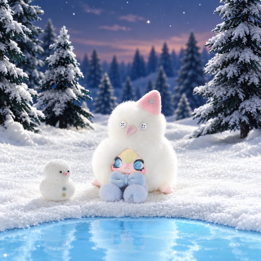 Hatti 1001MOONS The Moonlight Gathering Guide Series Plush Doll Pendant